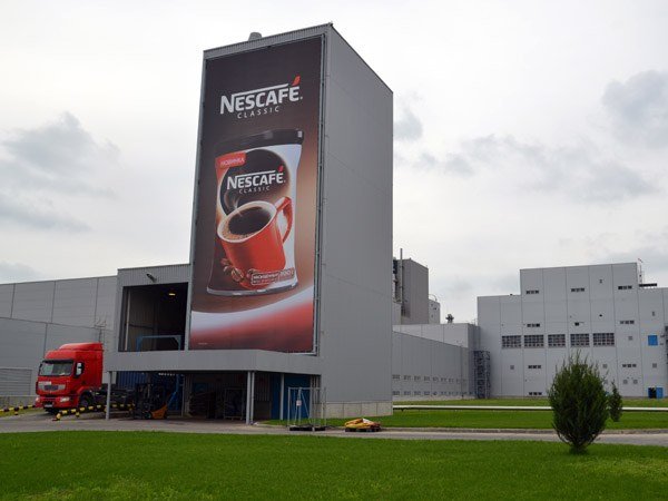 Nestle Производство, сырьё
