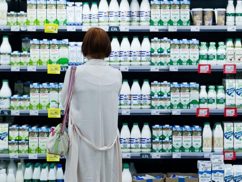 В России прогнозируют рост цен на молочную продукцию 
