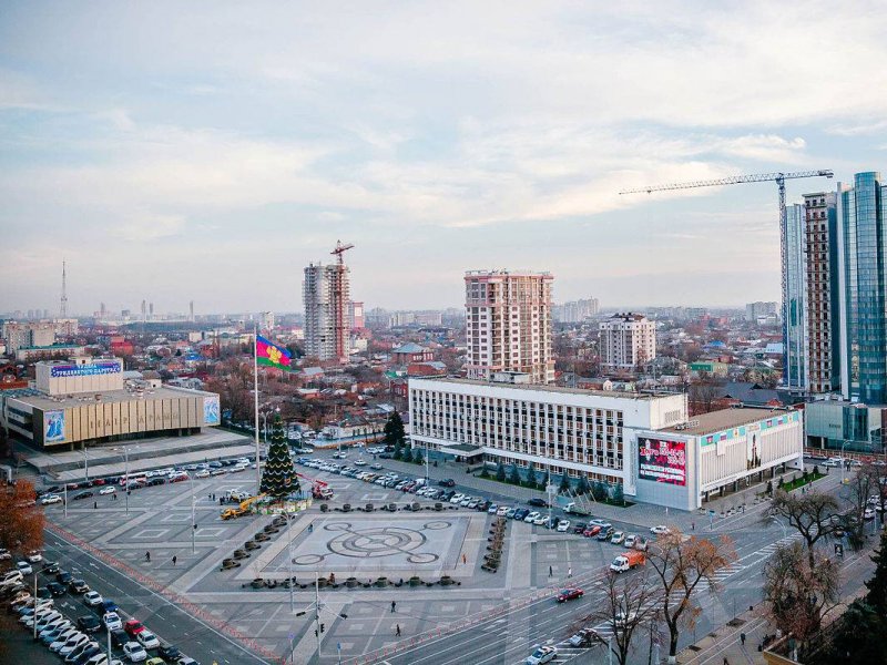 В Краснодаре переименовали Театральную  и  Екатерининскую  площади