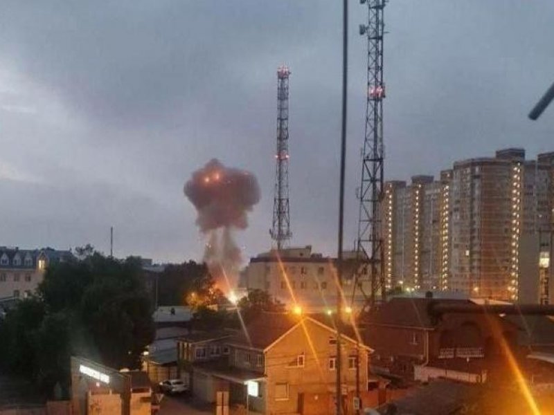 В центре Краснодара произошел взрыв