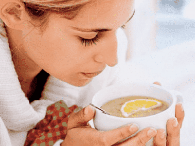 Как питаться во время простуды 