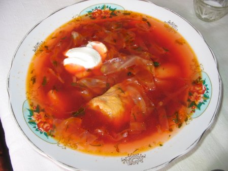 Супы с мясом и птицей - борщ по-молдавски
