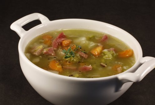 Супы с мясом и птицей - суп гороховый