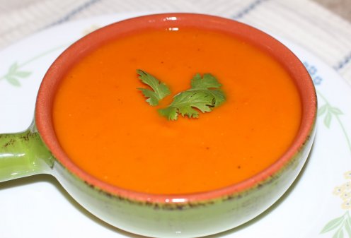 Супы-пюре (крем-супы) - томатный крем-суп в скороварке