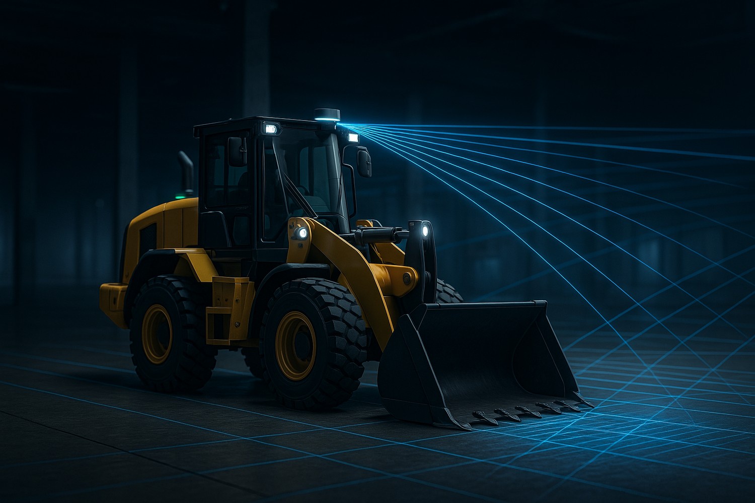 Применение фронтальных погрузчиков в автоматизированных производствах