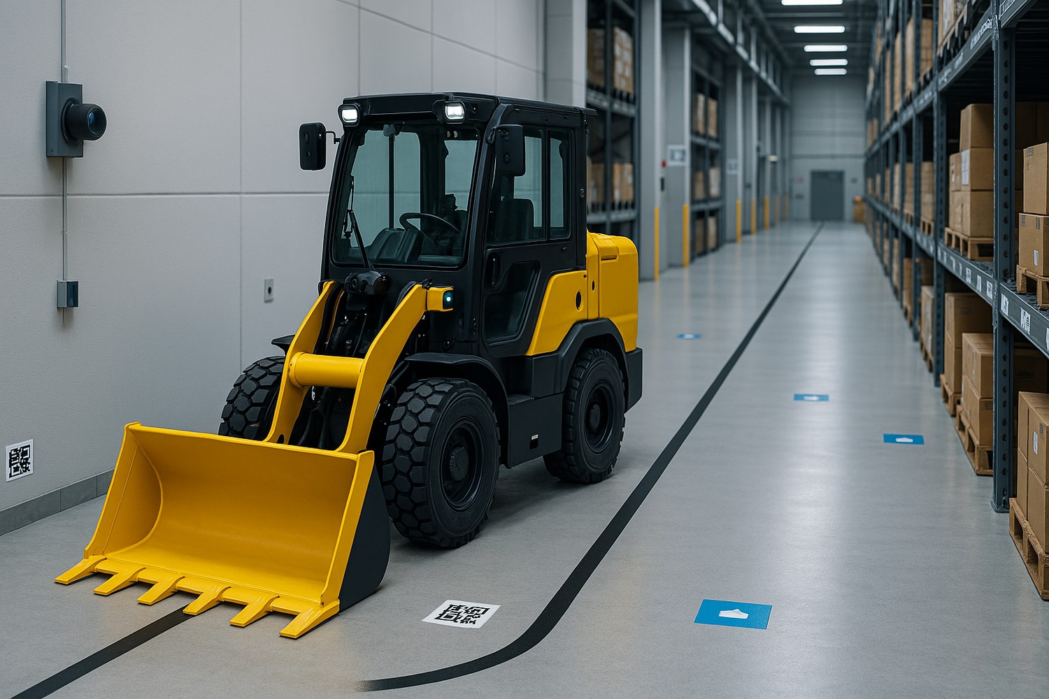 Повышение эффективности погрузчиком за счет оптимизации рабочих циклов