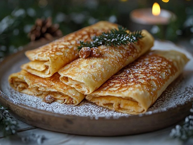 Рецепт блинов на воде - блины для веганов 