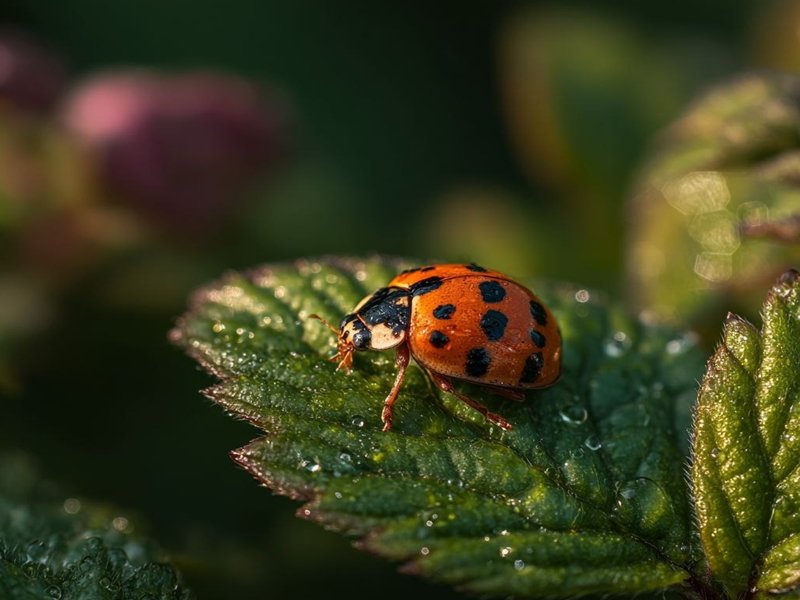 Нашествие божьих коровок в Краснодаре и Сочи