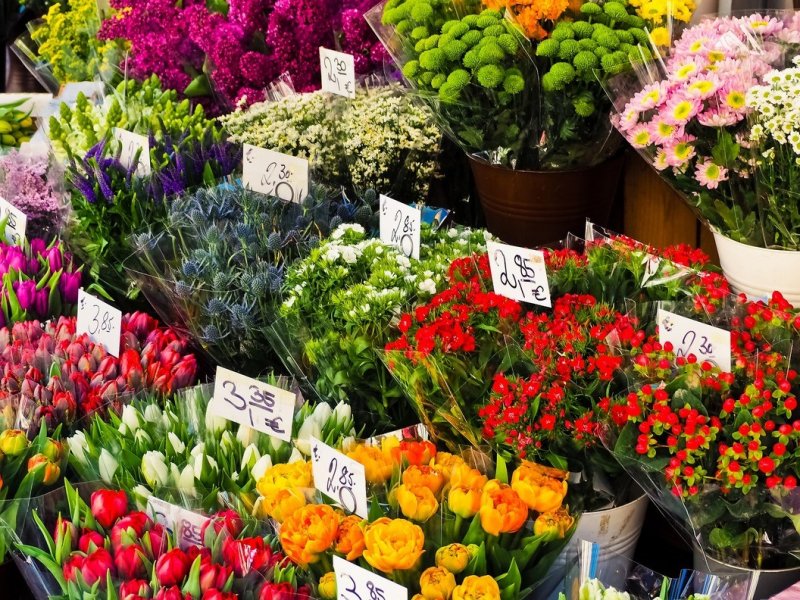 В России закрылся каждый шестой цветочный магазин
