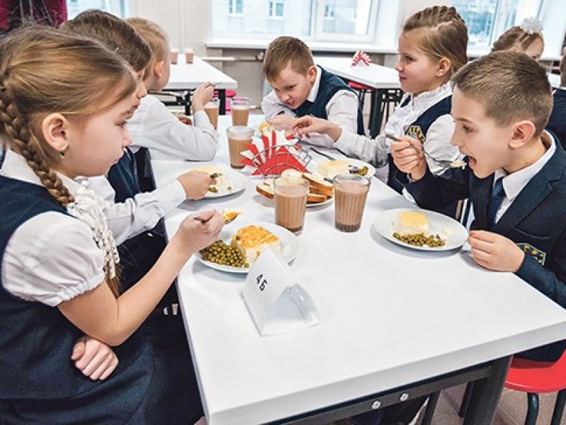   В России школьников запретили кормить макаронами по-флотски, яичницей и салом