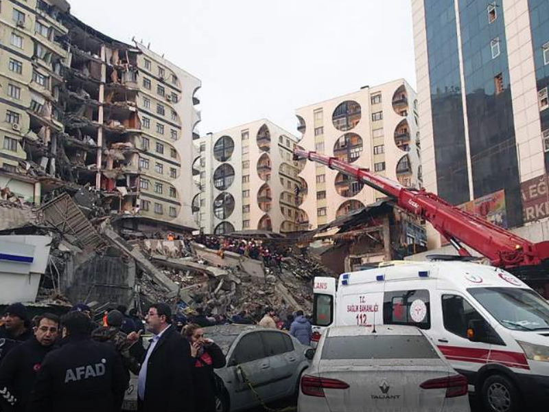 В   Турции произошло мощное землетрясение 