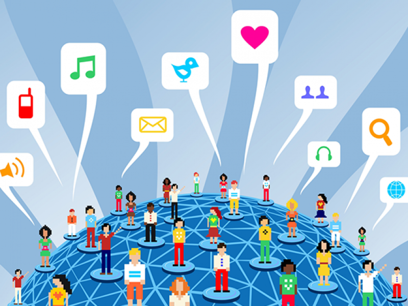 В мире социальными сетями пользуются почти 5 миллиардов человек