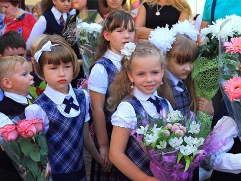  На Кубани новый учебный год начался у 725 тысяч школьников