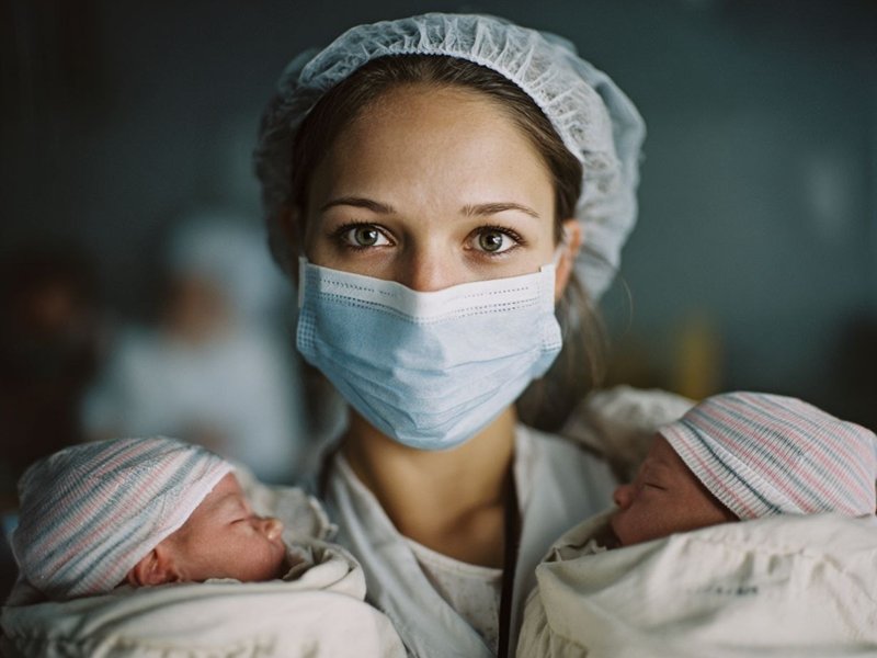 Три пары двойняшек родились в Краснодарском крае за сутки