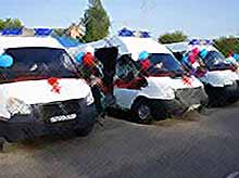 В автопарк ЦРБ Тимашевска прибыли  новые кареты скорой помощи