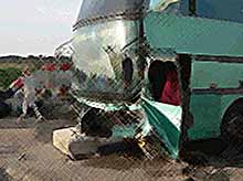 На Кубани разбился автобус с 30 пассажирами