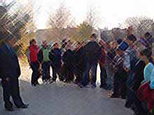  В Тимашевске  на территории отдела МВД состоялся легендарный урок мужества.