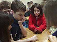 В молодежном центре Тимашевска прошла  игра «Что? Где? Когда?» 