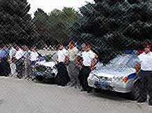 В Тимашевске полицейские, члены Общественного совета, казаки и ДНД патрулируют улицы