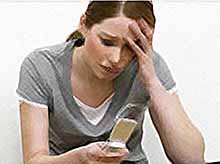 Телефонные звонки могут довести до  депрессии.