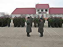 Новобранцы ,проходящие службу  в Тимашевске ,  торжественно приняли присягу .