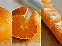 Как почистить апельсин за 5 секунд?