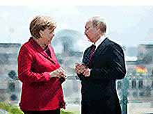 Сегодня президент России проведет переговоры с Меркель в Сочи