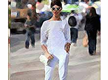 Модные советы : как носить белый деним