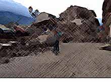 Мощное землетрясение разрушило город в Италии