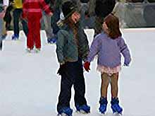 В Тимашевске детям подарили ледовый каток