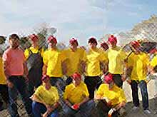  Волонтеры из Тимашевска трудятся на олимпийских объектах города Сочи
