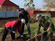 В Тимашевске прошел &quot;зеленый субботник&quot;.