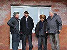 Мэр города побывал на месте строительства восьмиквартирного дома в Тимашевске 