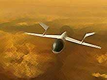 Проект самолета-робота для неба Титана