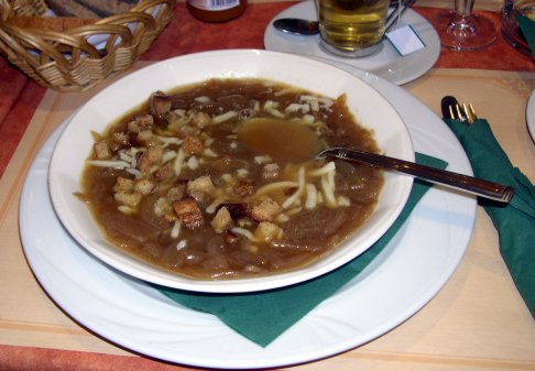 Луковые супы - французский луковый суп