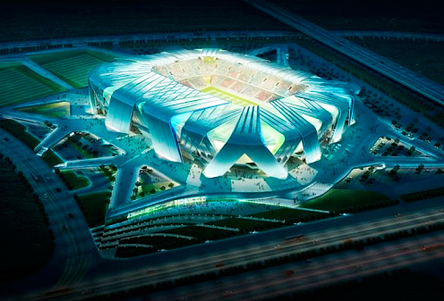 Огромный видеоэкран установят на новом стадионе ФК «Краснодар»